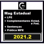 G7 Jurídico - SUPER COMBO Magistratura Estadual e MP + Legislação Penal Especial + Complementares Est. e Fed + Sentenças + Prática MPE (G7 2021.2)